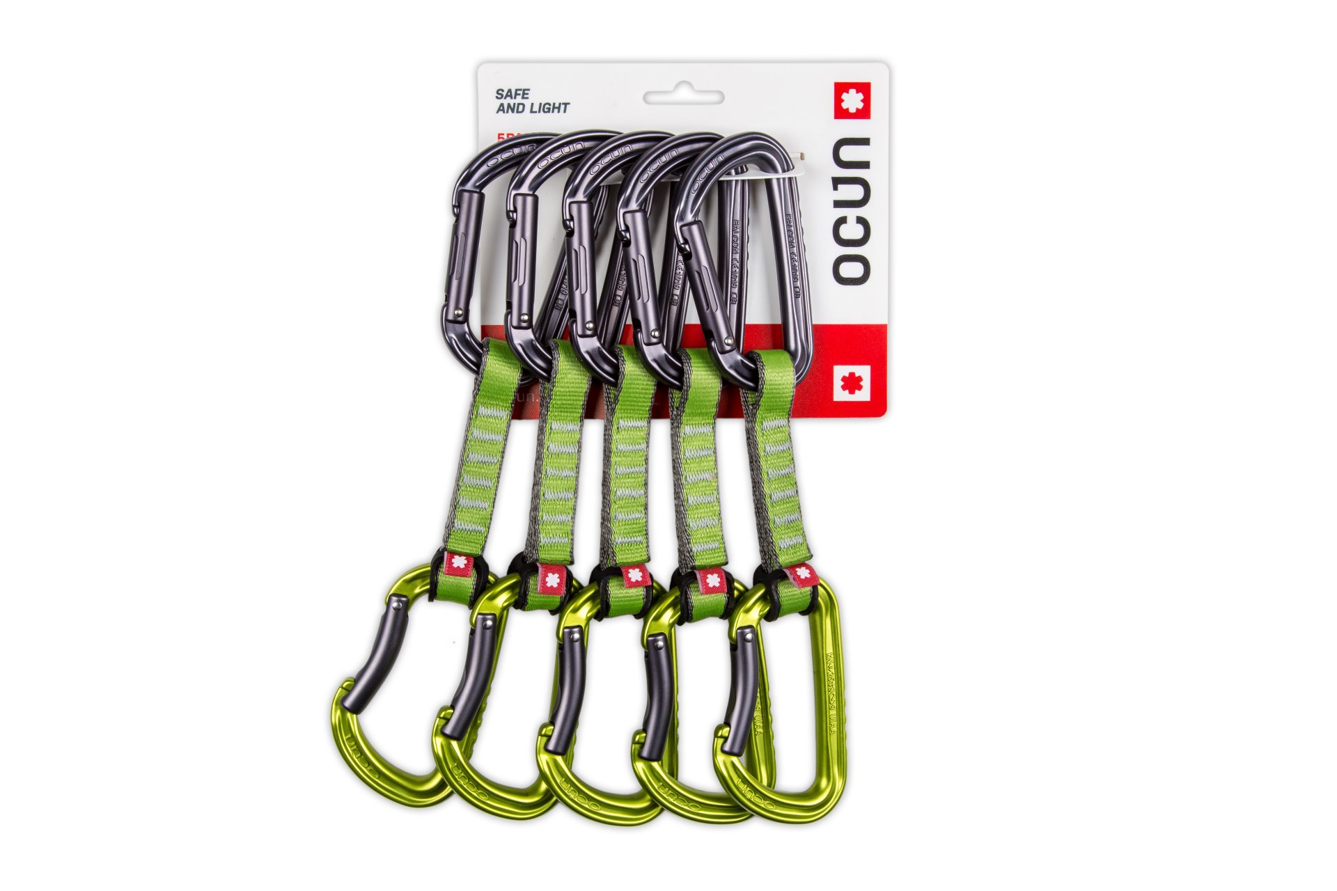 Confezione da 16 PA Falcon QD 15/22 Rinvio Arrampicata