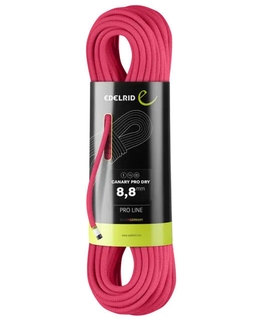 Edelrid Canary Pro Dry 8.6 mm corda arrampicata